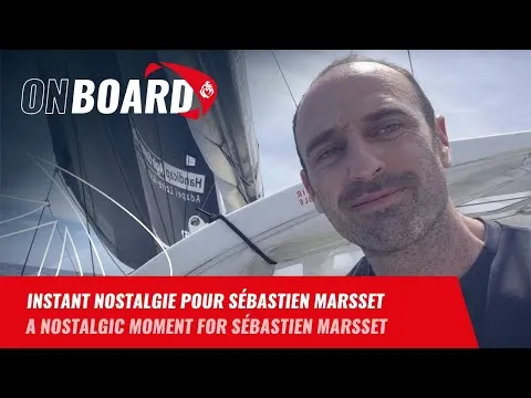 Instant nostalgie et célébration pour Sébastien Marsset | Vendée Globe 2024