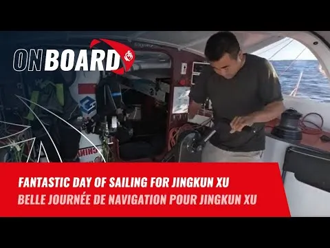 Fantastic day of sailing for Jingkun Xu | Vendée Globe 2024