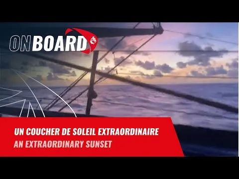 Un coucher de soleil extraordinaire pour Charlie Dalin | Vendée Globe 2024