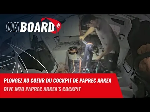 Au coeur du cockpit de PAPREC ARKÉA | Vendée Globe 2024