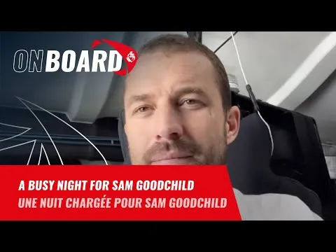 A busy night for Sam Goodchild | Vendée Globe 2024