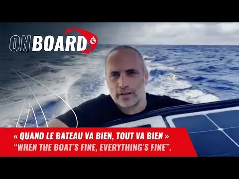 "Quand le bateau va bien, tout va bien" avec Fabrice Amedeo | Vendée Globe 2024