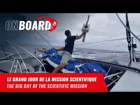 Le grand jour de la mission scientifique pour Guirec Soudée | Vendée Globe 2024