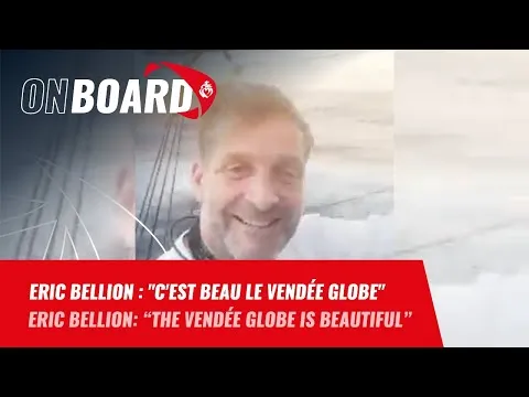 Eric Bellion : "C'est beau le Vendée Globe" | Vendée Globe 2024