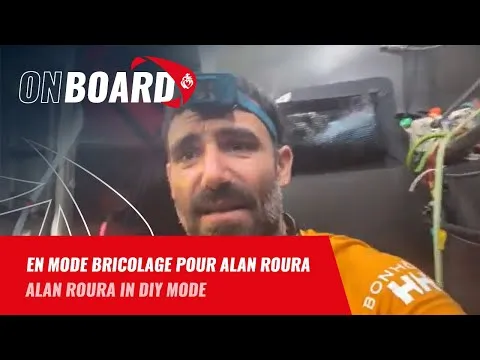 En mode bricolage pour Alan Roura  | Vendée Globe 2024