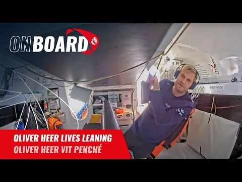 Oliver Heer lives leaning | Vendée Globe 2024