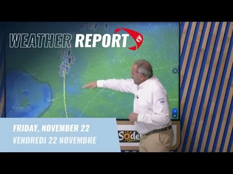 Weather report #12 - November 22 | Vendée Globe 2024