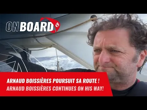 Arnaud Boissières poursuit sa route ! | Vendée Globe 2024