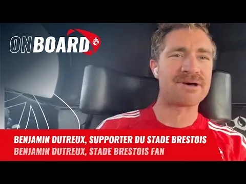 Benjamin Dutreux, supporter du Stade Brestois | Vendée Globe 2024