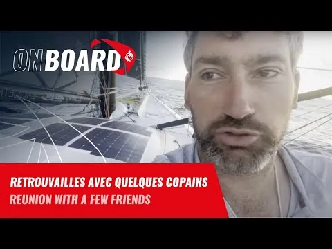 Retrouvailles avec quelques copains | Vendée Globe 2024