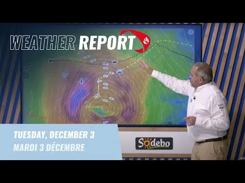 Weather report #23 - December 3 | Vendée Globe 2024