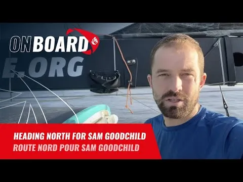 Heading north for Sam Goodchild | Vendée Globe 2024