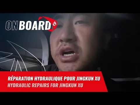 Réparation hydraulique pour Jingkun Xu | Vendée Globe 2024