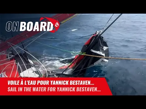 Voile à l'eau pour Yannick Bestaven... | Vendée Globe 2024