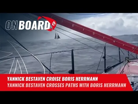 Yannick Bestaven croise Boris Herrmann à quelques mètres | Vendée Globe 2024