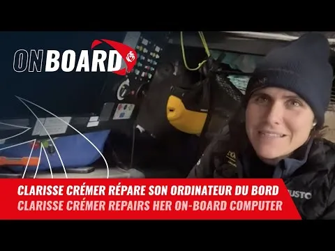 Clarisse Crémer répare son ordinateur du bord | Vendée Globe 2024