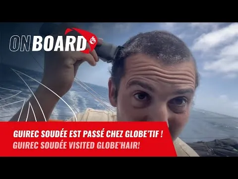 Guirec Soudée est passé chez Globe'Tif ! | Vendée Globe 2024