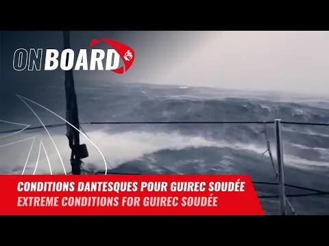 Conditions dantesques pour Guirec Soudée | Vendée Globe 2024