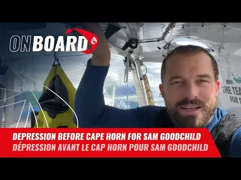 Depression before Cape Horn for Sam Goodchild | Vendée Globe 2024