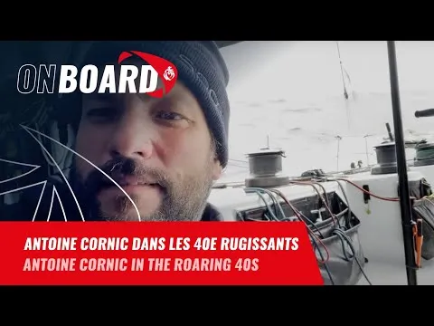 Les conditions météo se durcissent pour Antoine Cornic | Vendée Globe 2024