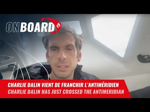 Charlie Dalin vient de franchir l'antiméridien | Vendée Globe 2024