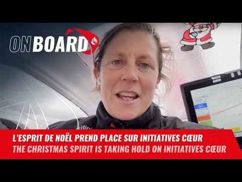 L’esprit de noël prend place sur initiatives Cœur | Vendée Globe 2024