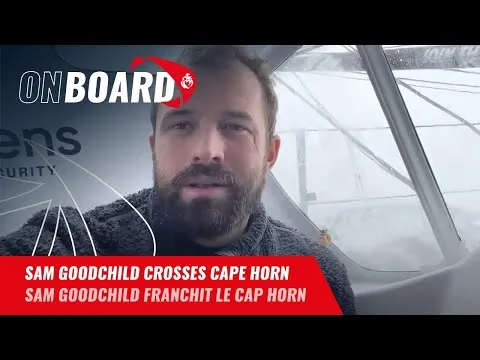 Sam Goodchild crosses Cape Horn | Vendée Globe 2024