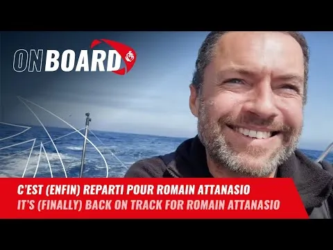 C'est (enfin) reparti pour Roman Attanasio | Vendée Globe 2024