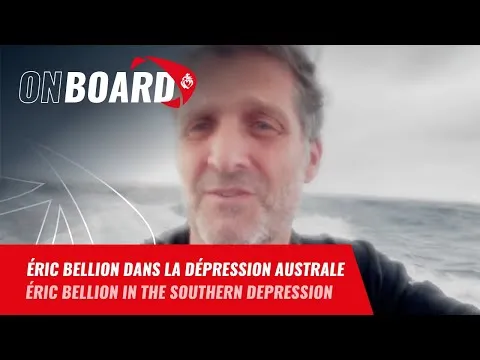 Éric Bellion dans la dépression australe | Vendée Globe 2024