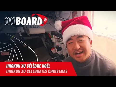 Jingkun Xu célèbre Noël | Vendée Globe 2024