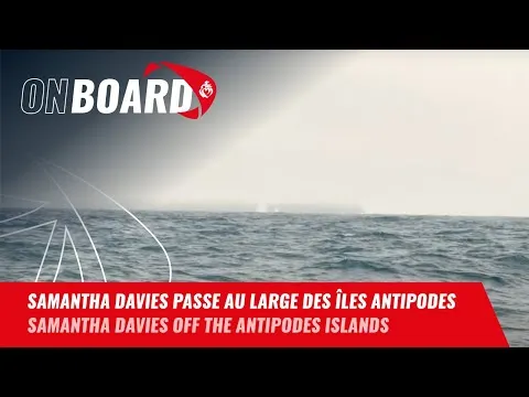 Samantha Davies passe au large des îles Antipodes | Vendée Globe 2024