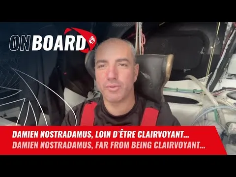 Damien Nostradamus, loin d'être clairvoyant | Vendée Globe 2024