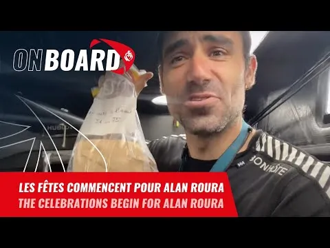 Les fêtes commencent pour Alan Roura | Vendée Globe 2024