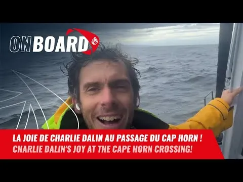 La joie de Charlie Dalin au passage du cap Horn ! | Vendée Globe 2024