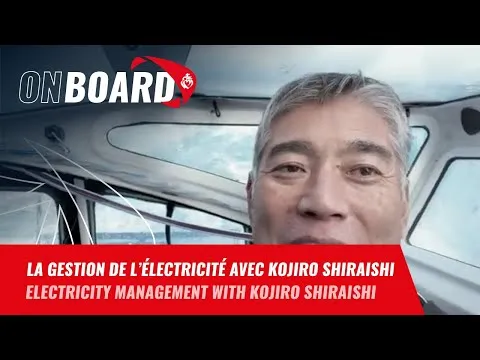 La gestion de l'électricité avec Kojiro Shiraishi | Vendée Globe 2024