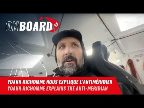 Yoann Richomme nous explique l'antiméridien | Vendée Globe 2024