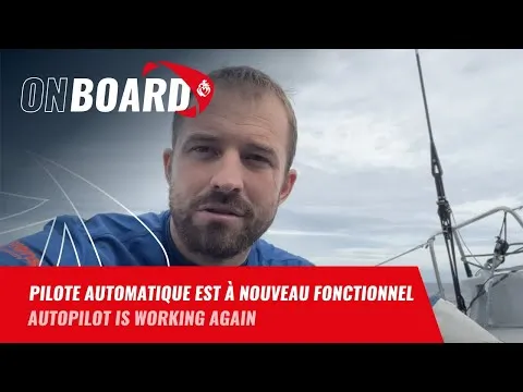 Pilote automatique est à nouveau fonctionnel pour Sam Goodchild | Vendée Globe 2024