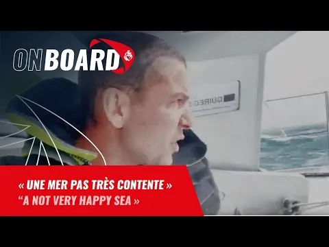 "Une mer pas très contente" pour Guirec Soudée | Vendée Globe 2024