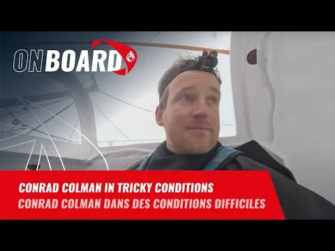 Conrad Colman in tricky conditions | Vendée Globe 2024