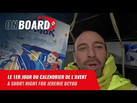 Le 1er chocolat pour Sébastien Marsset | Vendée Globe 2024