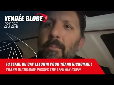 Passage du cap Leeuwin pour Yoann Richomme ! | Vendée Globe 2024