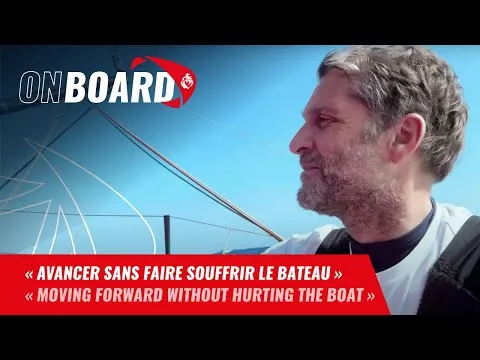 Éric Bellion "Avancer sans faire souffrir le bateau" | Vendée Globe 2024