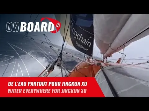 De l'eau partout pour Jingkun Xu | Vendée Globe 2024