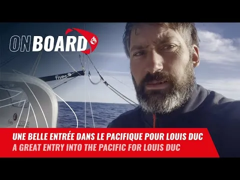 Une belle entrée dans le Pacifique pour Louis Duc | Vendée Globe 2024