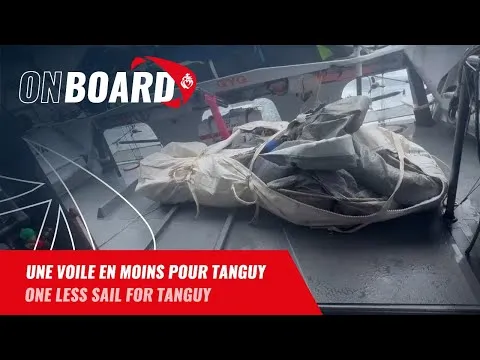 Une voile en moins pour Tanguy | Vendée Globe 2024