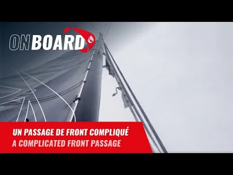 Un passage de front compliqué pour Antoine Cornic | Vendée Globe 2024