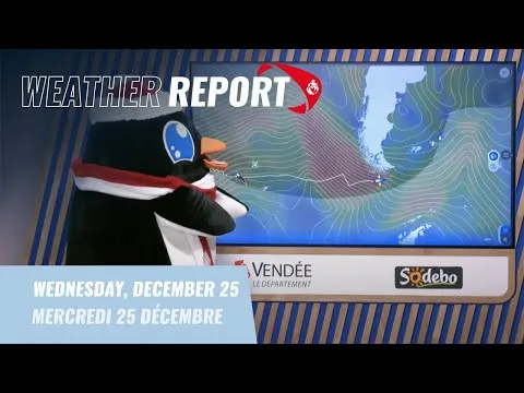 Weather report #45 - December 25 | Vendée Globe 2024