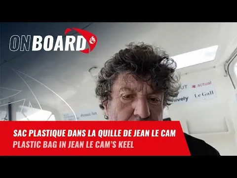 Sac plastique dans la quille de Jean Le Cam | Vendée Globe 2024