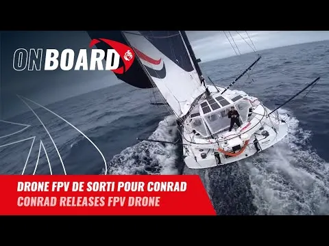 Drone FPV de sorti pour Conrad | Vendée Globe 2024