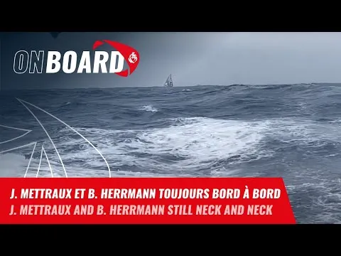 Justine Mettraux et Boris Herrmann toujours bord à bord | Vendée Globe 2024